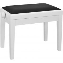 K&M 13925 Banquette blanc mat, assise velours - Vue 1